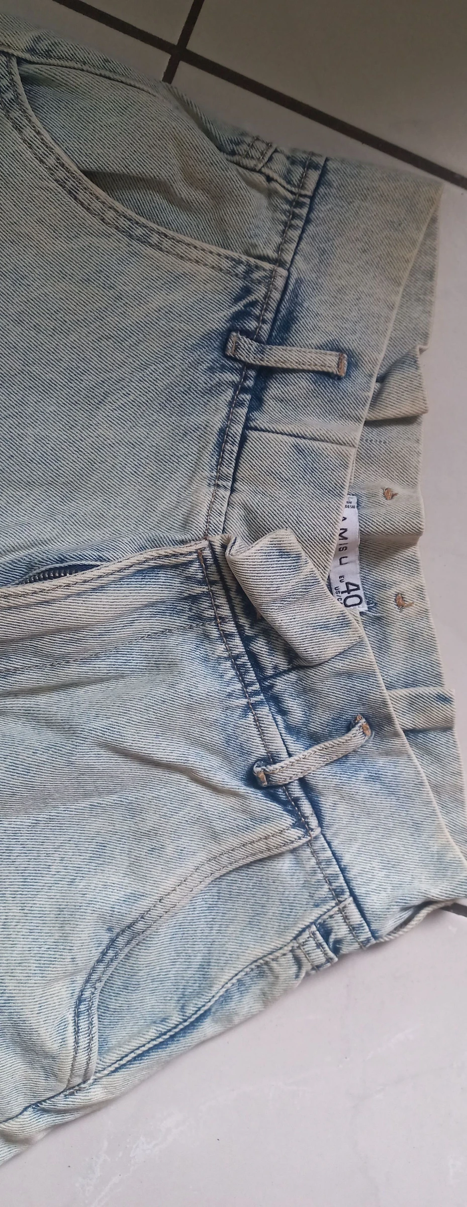 Jean shorts – photo 3